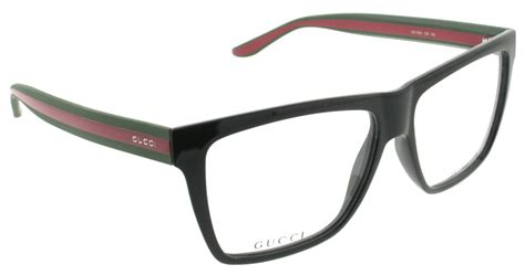 gucci eyeglasses gg 1008 51n 55mm shiny black red green|Gucci GG1008 51N Eyeglasses in Black Green Red.